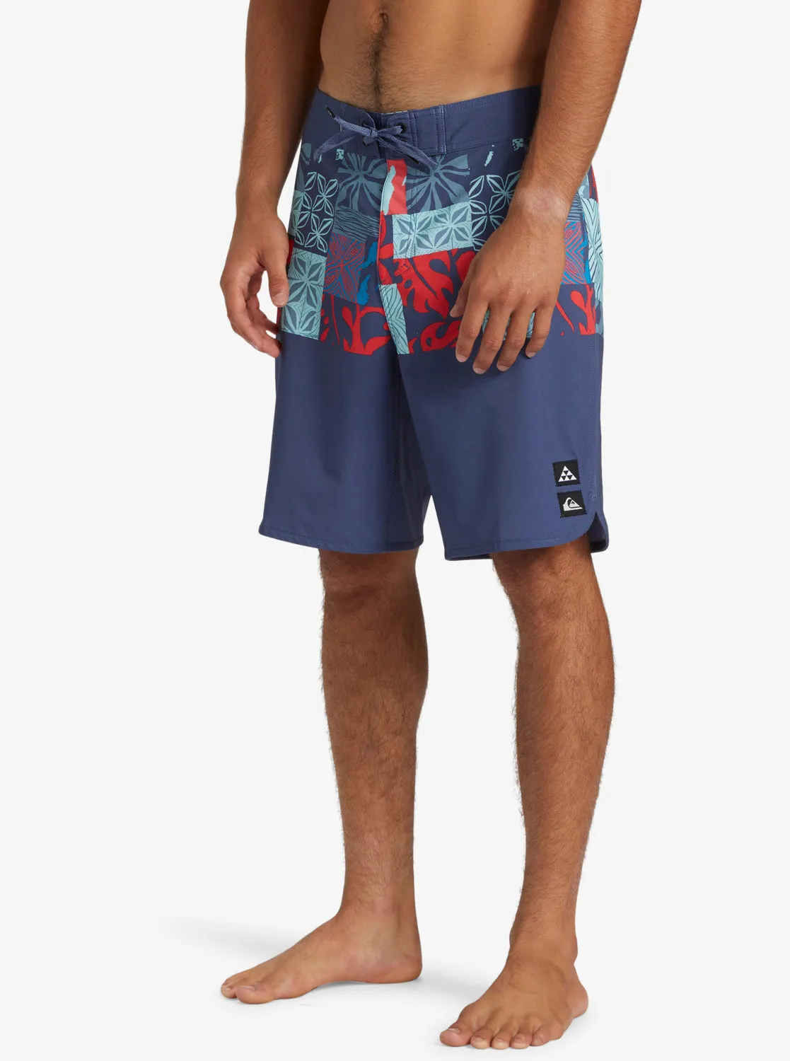 Surfsilk Hawaii Blocked 19" Boardshorts - Crown Blue sold by Quiksilver product image thumbnail 4