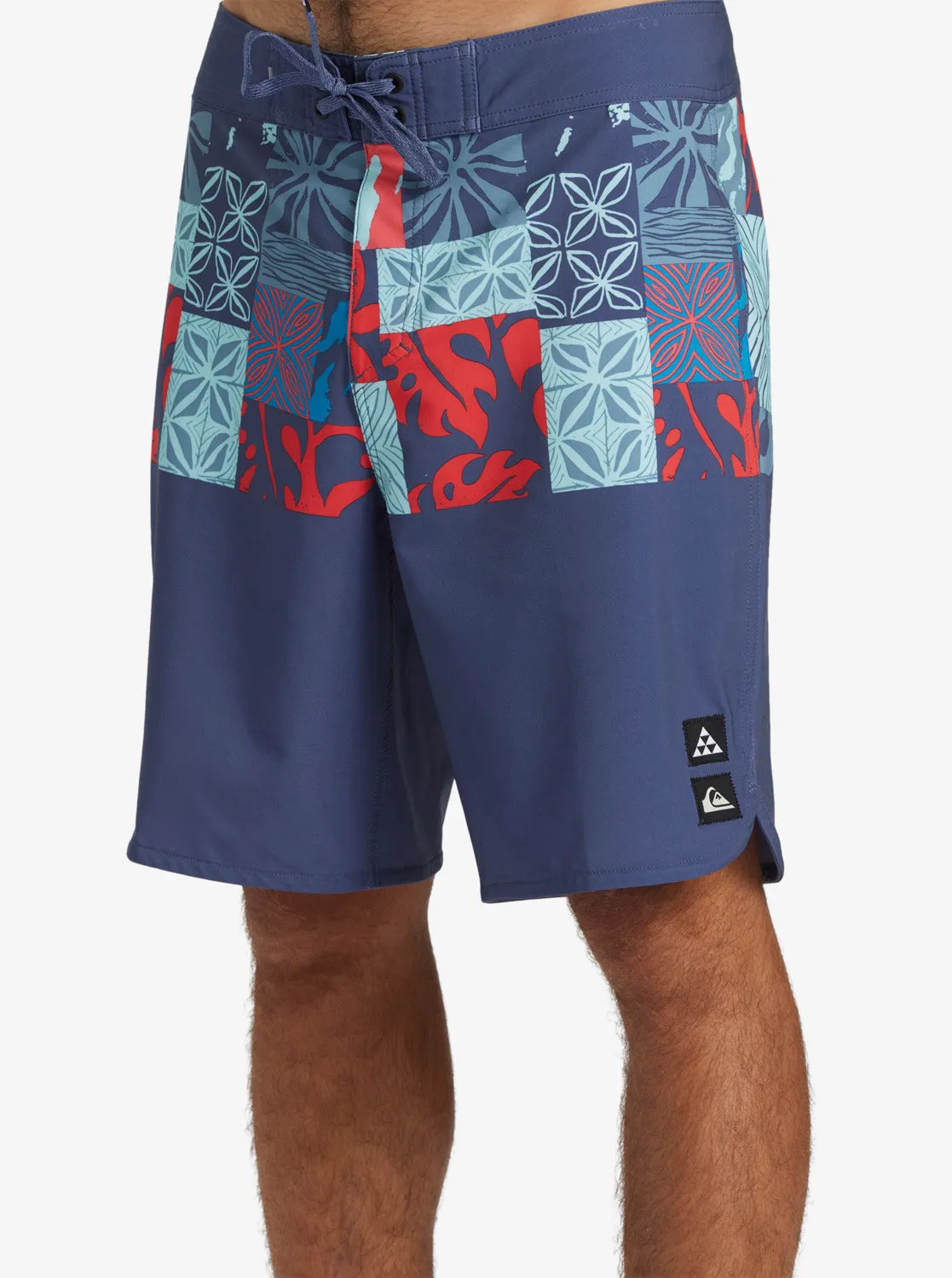 Surfsilk Hawaii Blocked 19" Boardshorts - Crown Blue sold by Quiksilver product image thumbnail 5