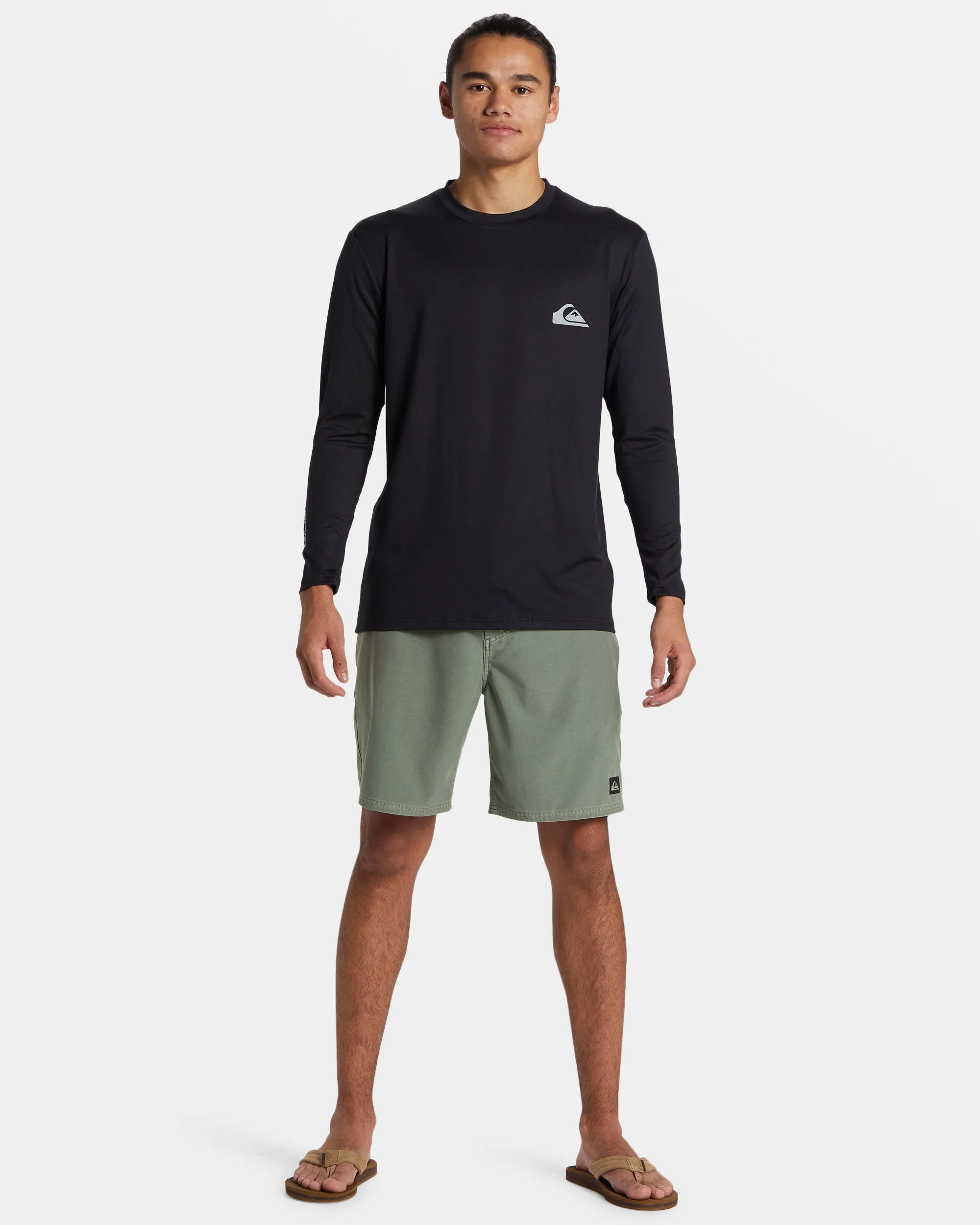 Everyday Long Sleeve Surf Tee - Black sold by Quiksilver product image thumbnail 3