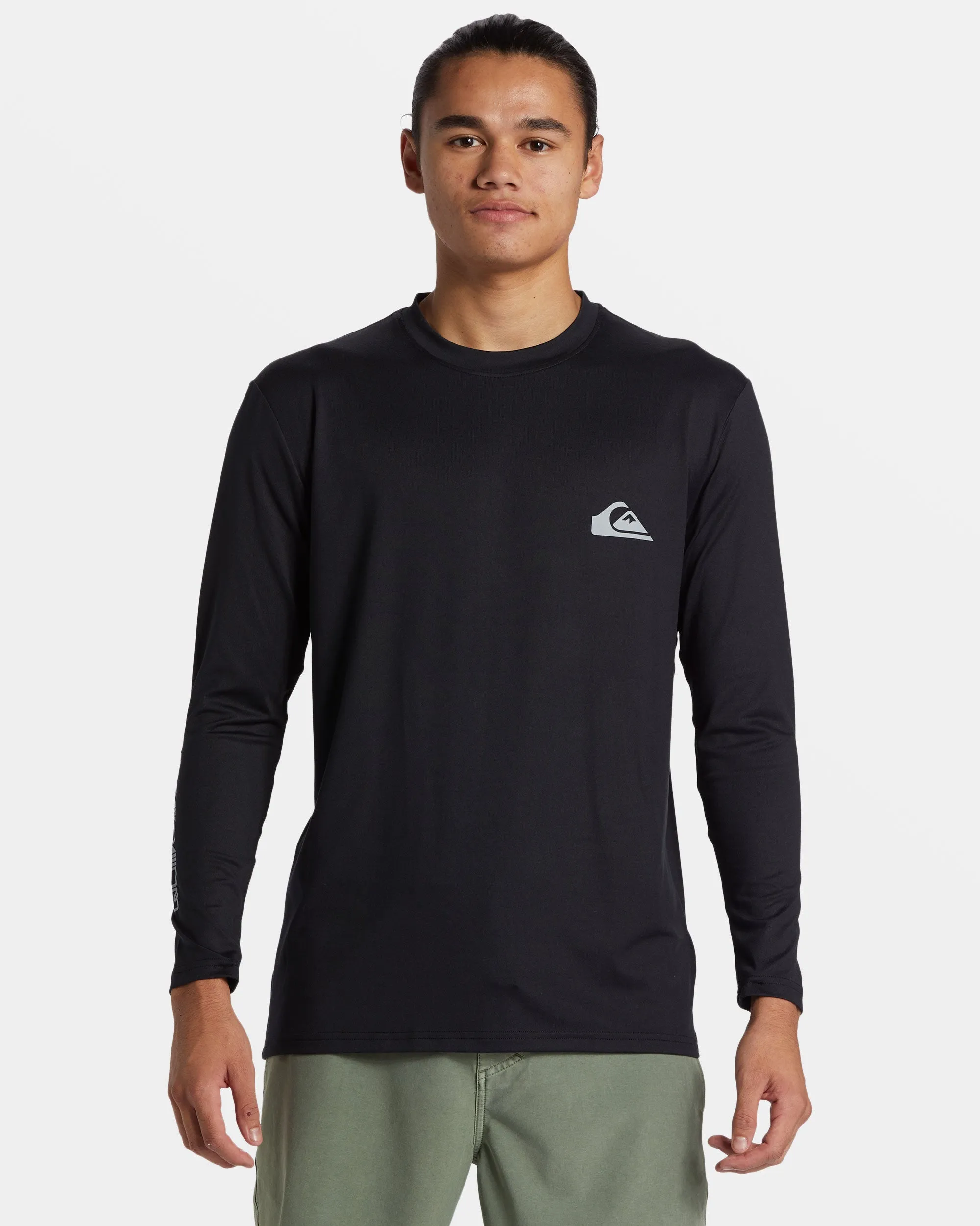Everyday Long Sleeve Surf Tee - Black sold by Quiksilver