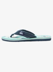 Molokai Layback Sandals - Blue/Blue/Green sold by Quiksilver