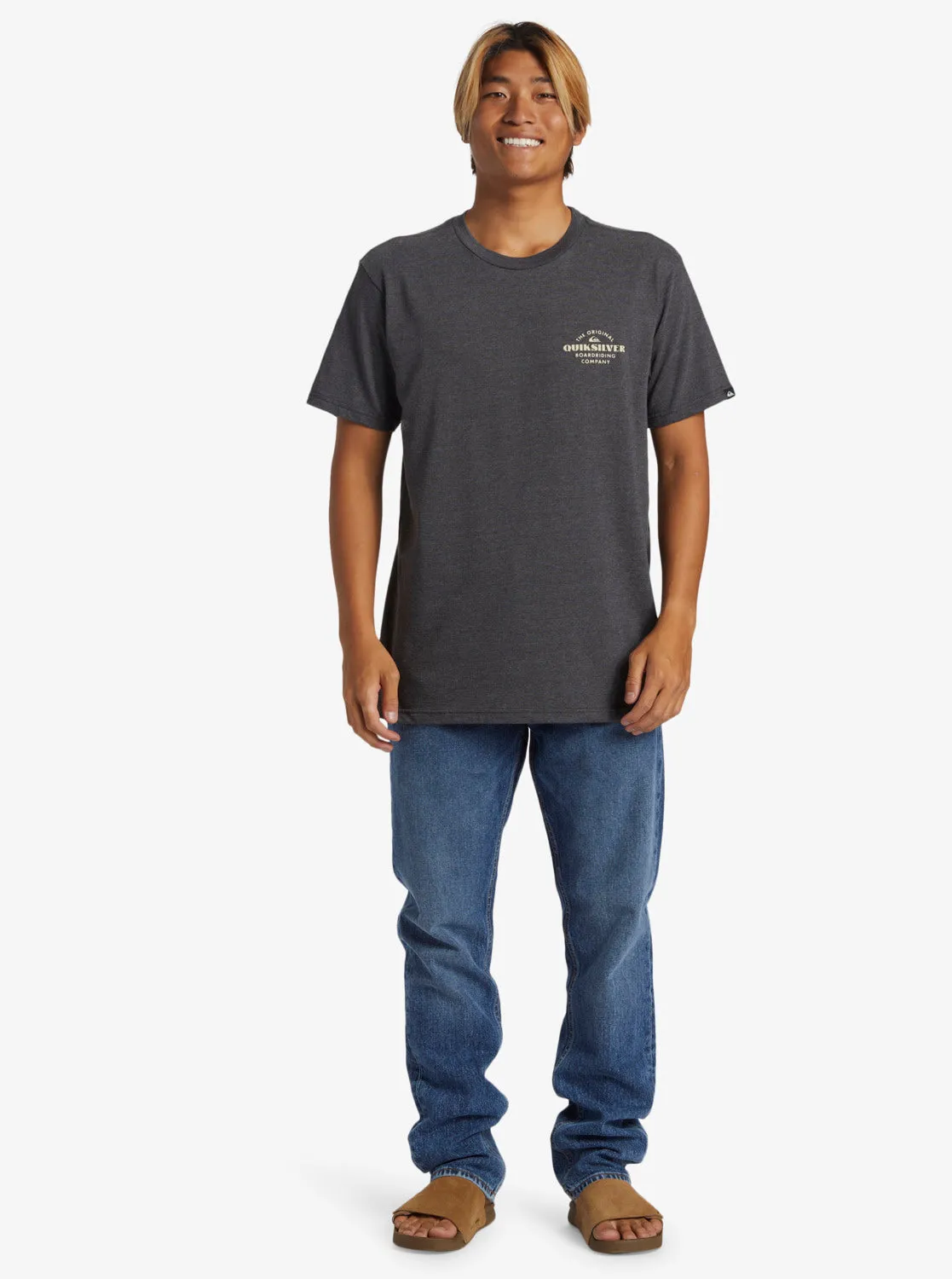 Tradesmith T-Shirt - Charcoal Heather sold by Quiksilver product image thumbnail 4