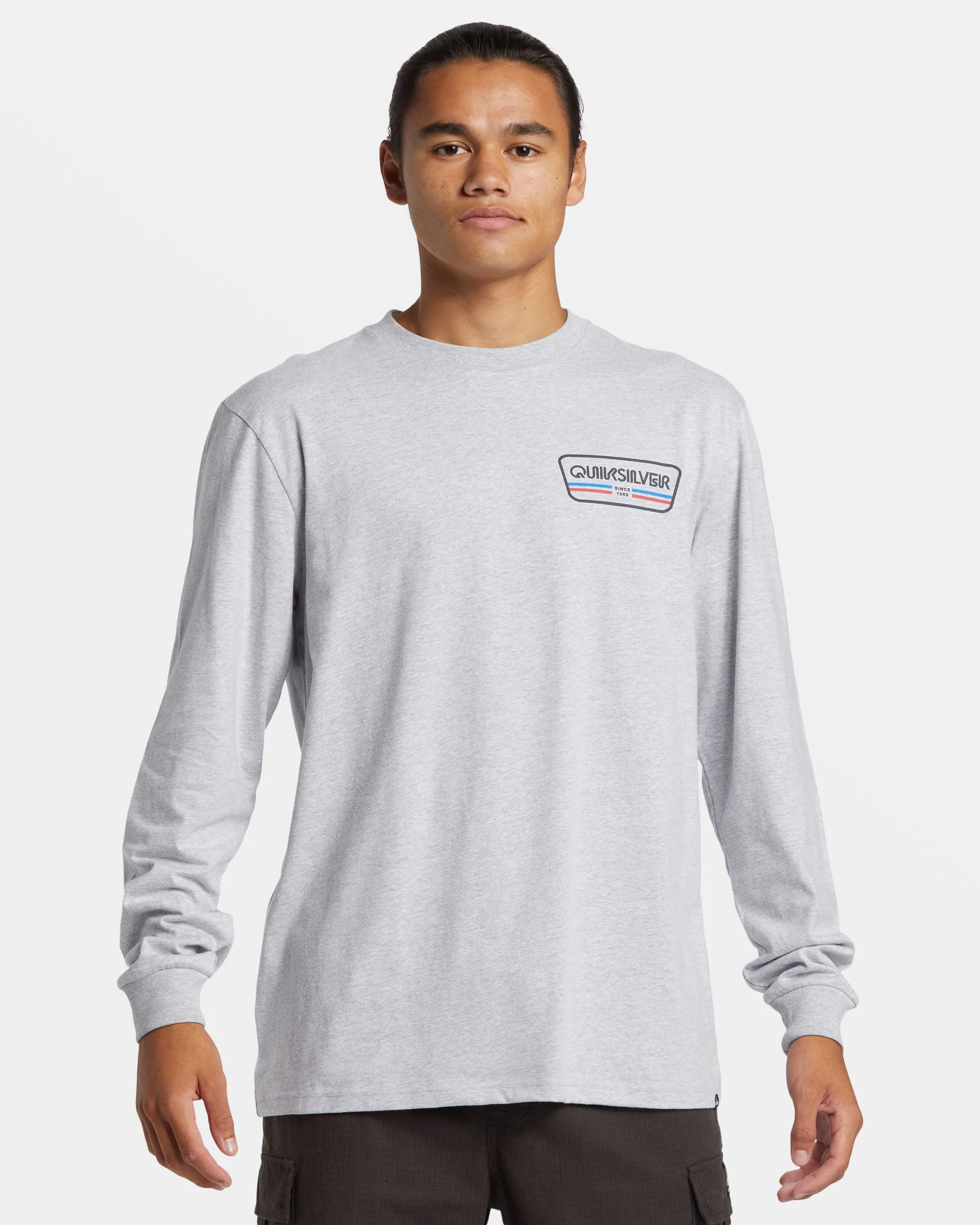 Range Life Long Sleeve T-Shirt - Athletic Heather sold by Quiksilver