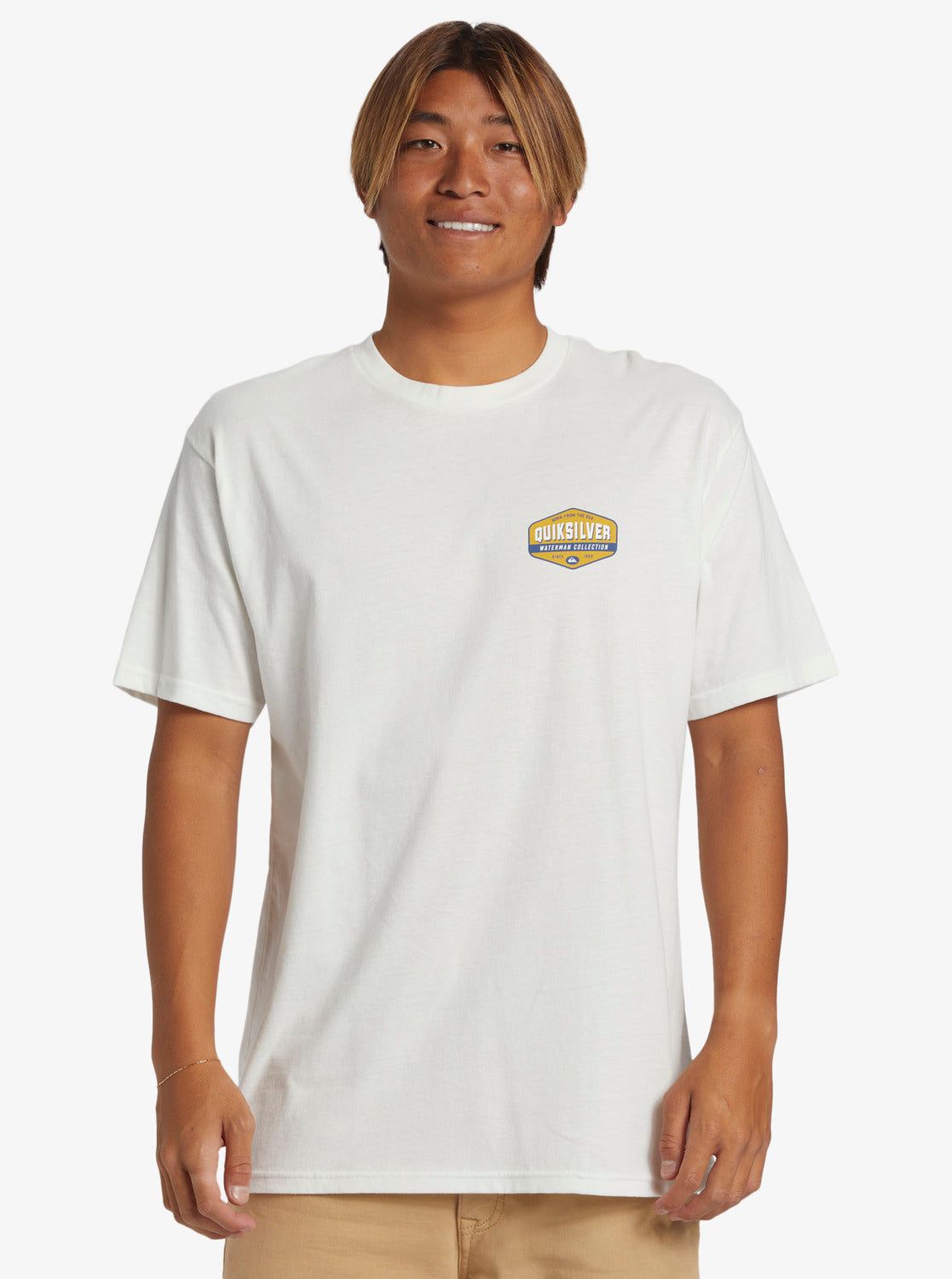 Waterman Morning Session T-Shirt - Snow White sold by Quiksilver product image thumbnail 3