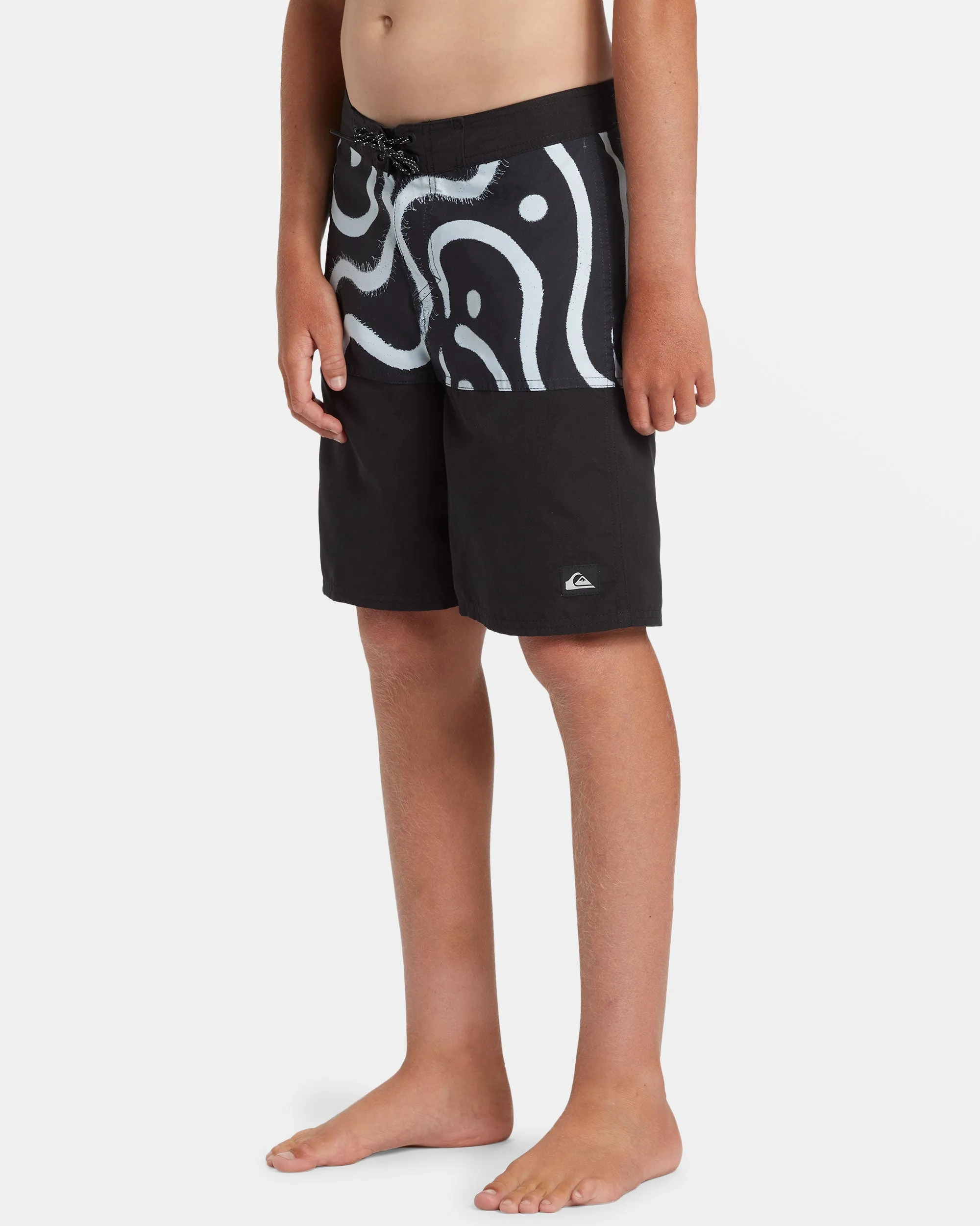 Boys 8-16 Everyday Division 17" Boardshorts - Black sold by Quiksilver product image thumbnail 4