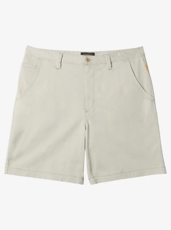 Waterman Belitsky 19" Shorts - Silver Birch sold by Quiksilver