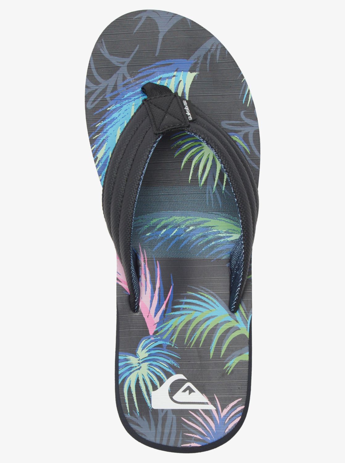 Carver Print Sandals - Black/Black/Blue sold by Quiksilver product image thumbnail 4