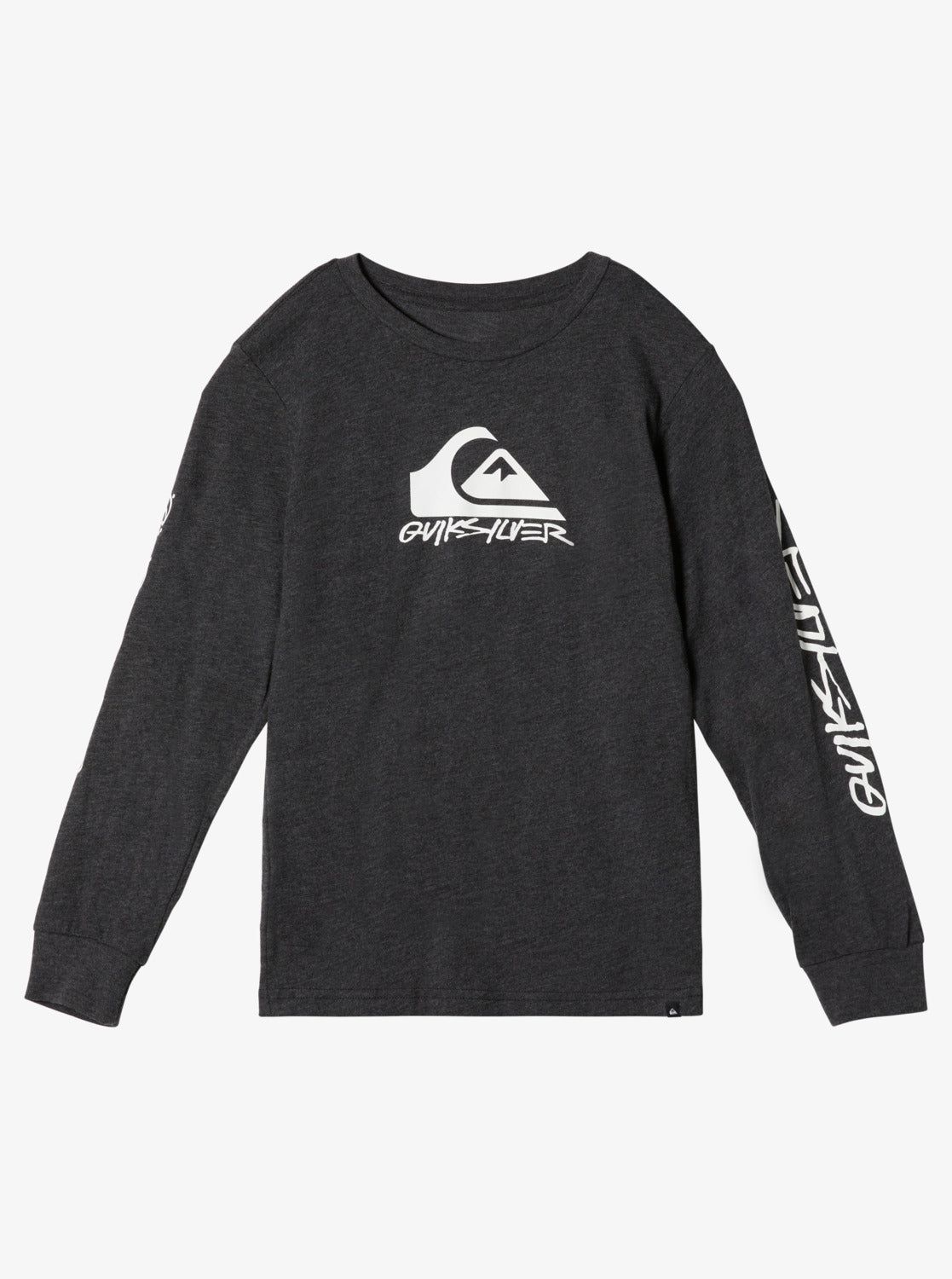 Boys 8-16 Too Many Rules Long Sleeve T-Shirt - Charcoal Heather sold by Quiksilver