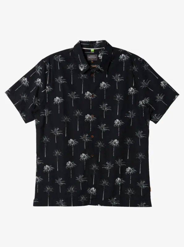 Waterman Palm Friday Woven Shirt - Black Palm Friday sold by Quiksilver