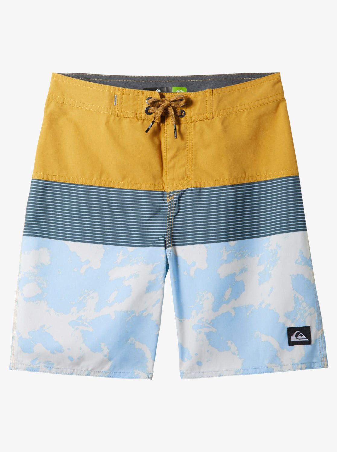 Boys 8-16 Everyday Panel 17" Boardshorts - Mustard sold by Quiksilver