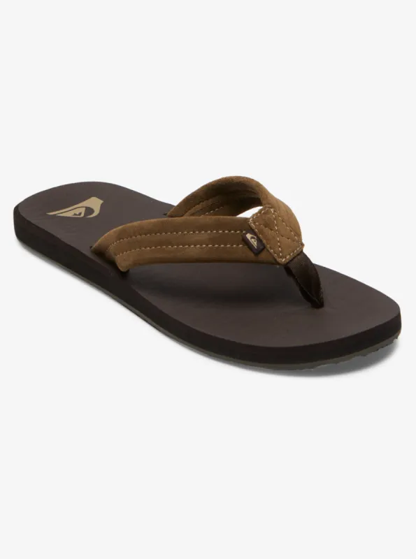 Carver Suede Core Sandals - Brown 1 sold by Quiksilver