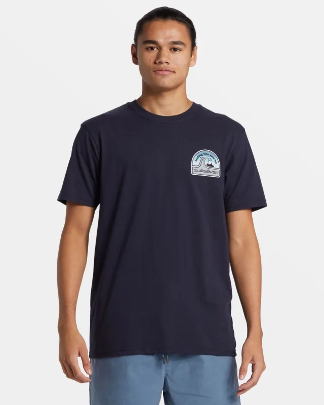 In The Groove T-Shirt - Navy Blazer made by Quiksilver