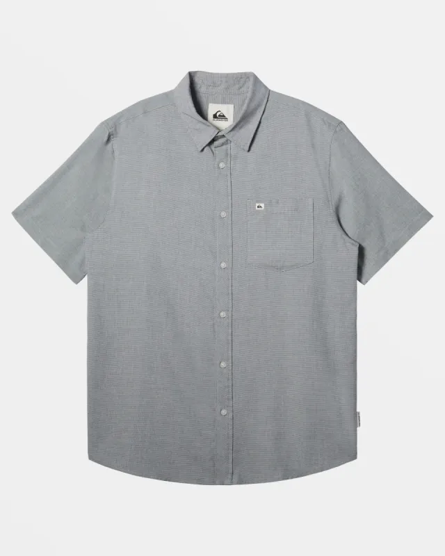 Shoreline Classic Short Sleeve Shirt - White Marble Heather sold by Quiksilver