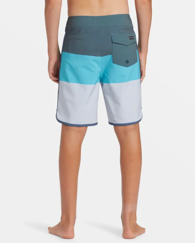Boys 8-16 Surfsilk Tijuana 17" Boardshorts - Maui Blue sold by Quiksilver