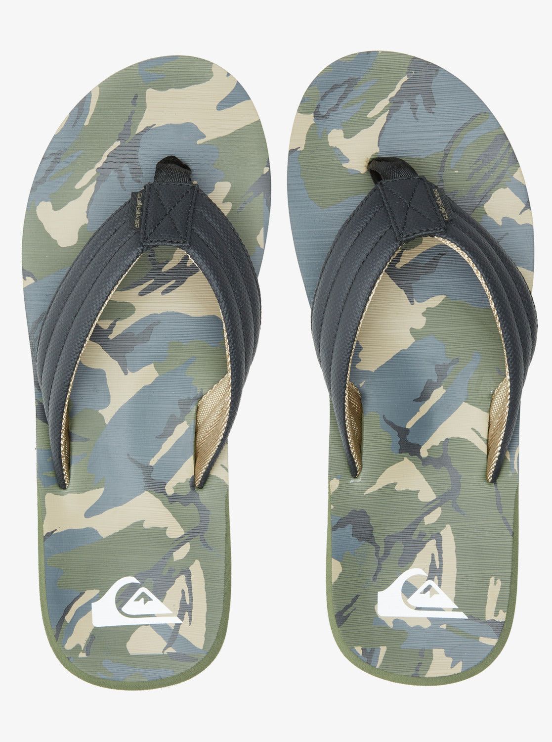Carver Print Sandals - Black/Green/Grey sold by Quiksilver product image thumbnail 4
