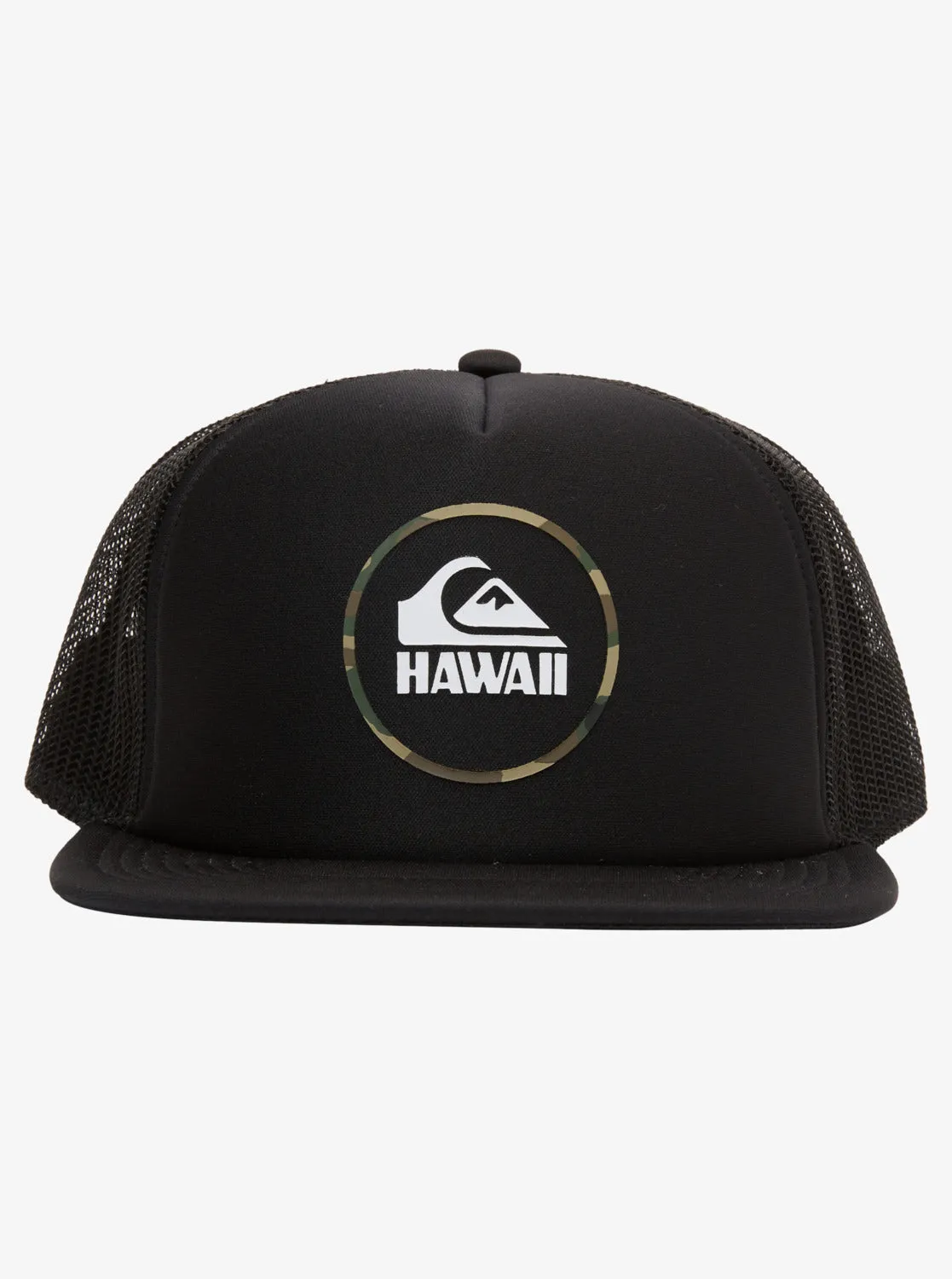 Hawaii Multiples Trucker Snapback Hat - Black sold by Quiksilver product image thumbnail 2