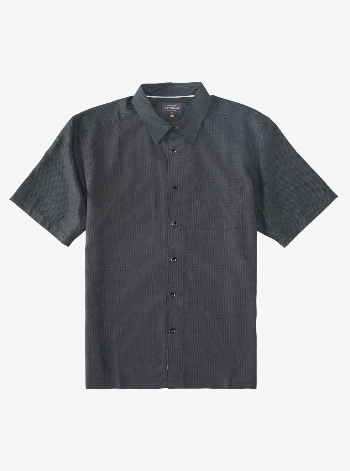 Waterman Kings Cliff Short Sleeve Shirt - Black Kings Cliff sold by Quiksilver