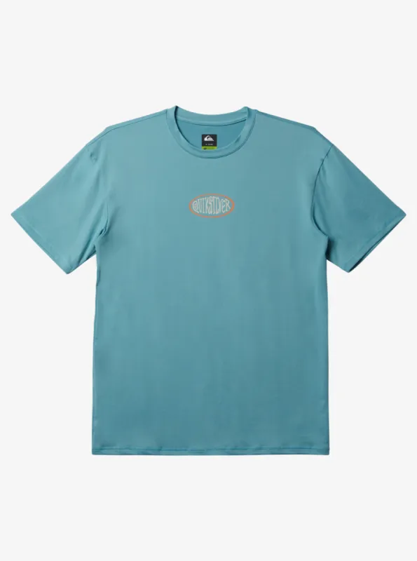 Mix Session UPF 50 Short Sleeve Surf Tee - Cameo Blue sold by Quiksilver