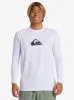 Everyday Long Sleeve Surf Tee - Black/White sold by Quiksilver