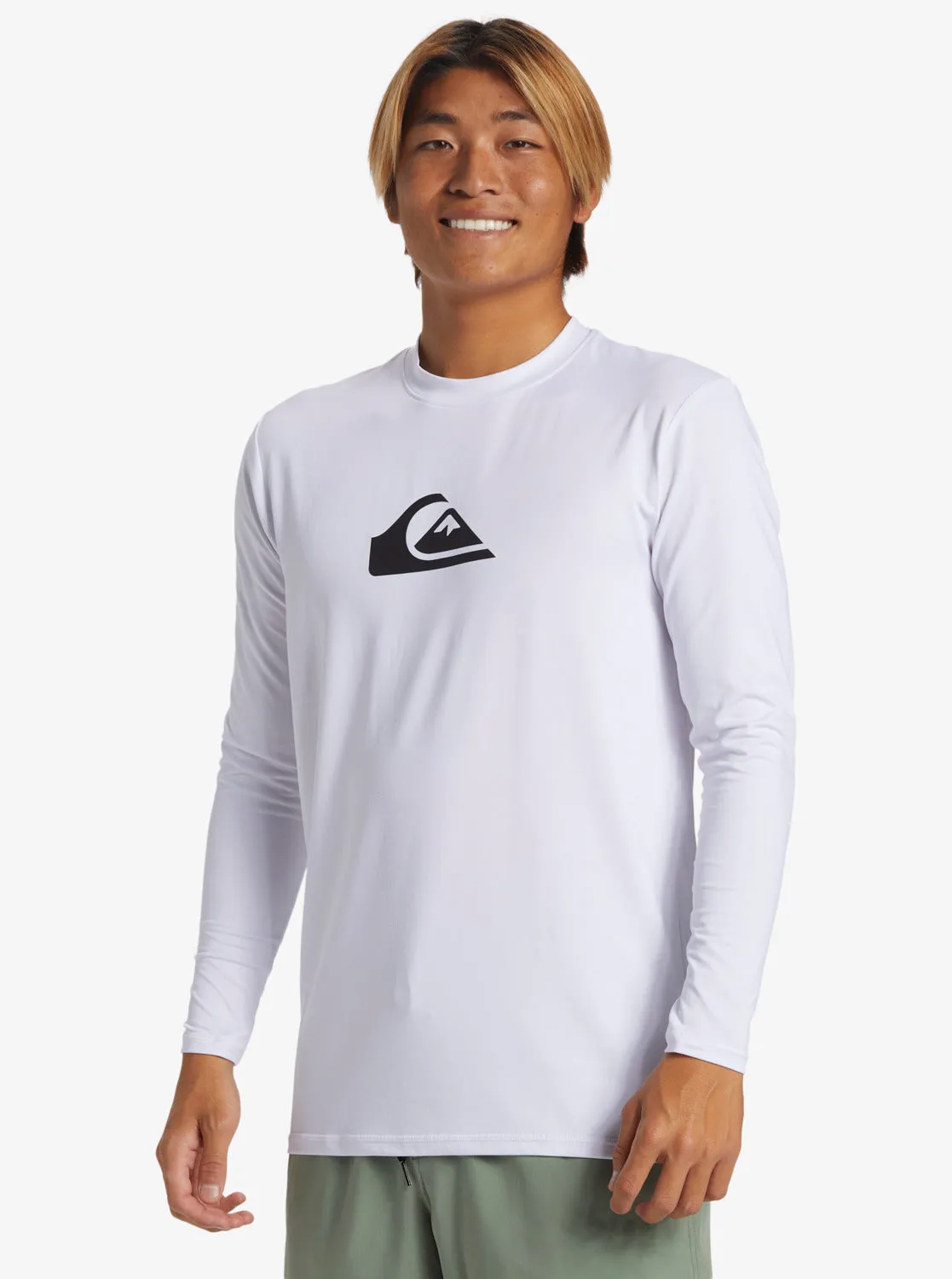 Everyday Long Sleeve Surf Tee - Black/White sold by Quiksilver product image thumbnail 4