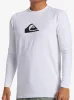 Everyday Long Sleeve Surf Tee - Black/White sold by Quiksilver