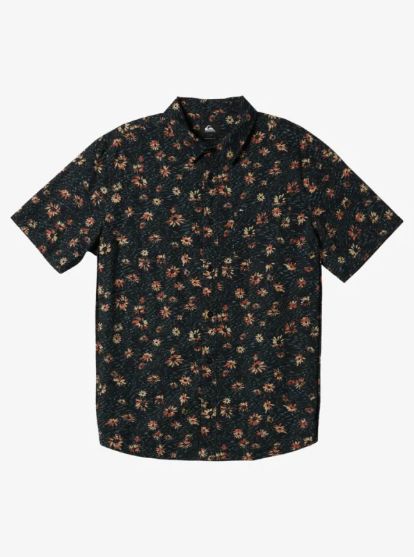 Future Hippie Short Sleeve Woven Shirt - Black Future Hippy sold by Quiksilver