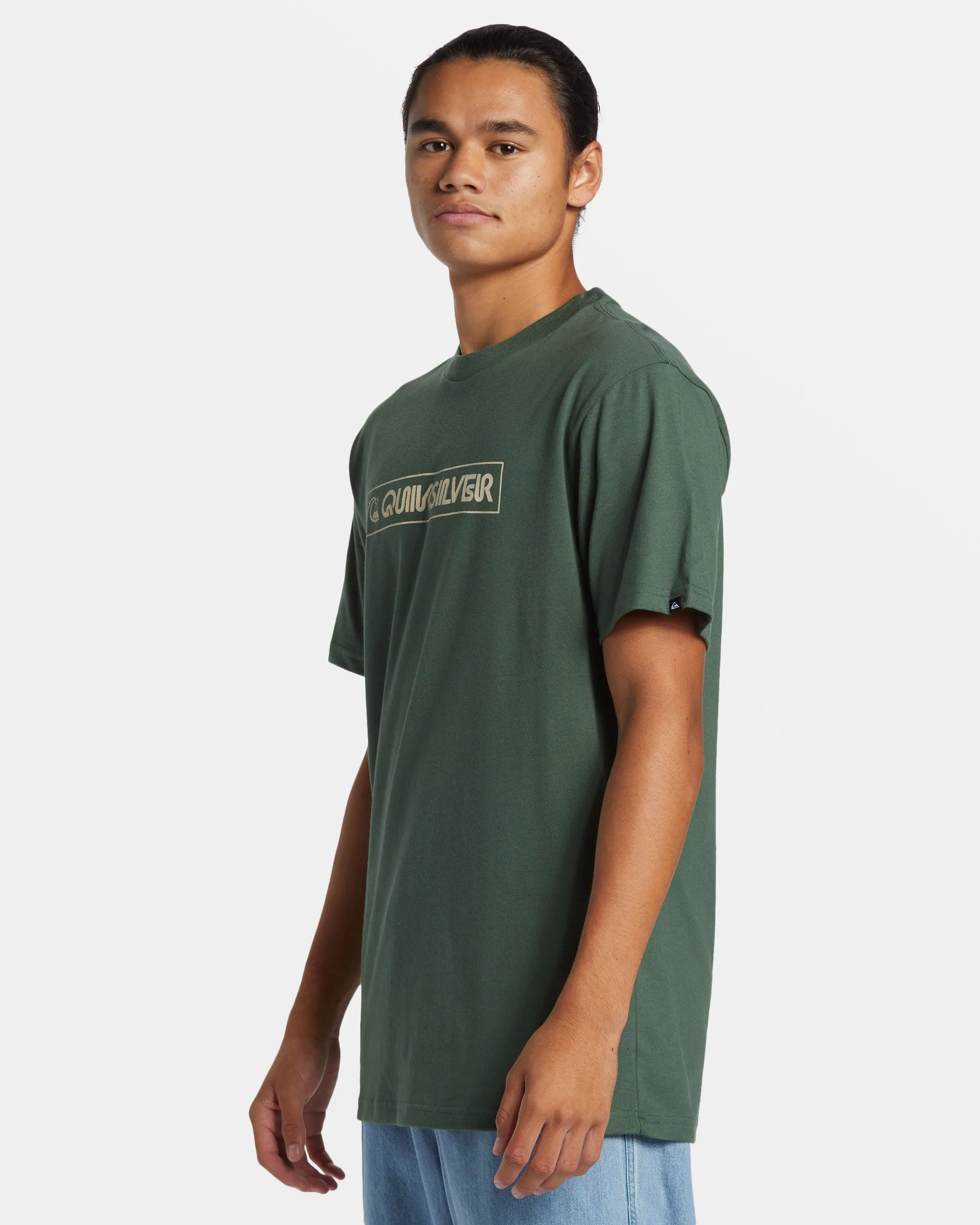 Modern Clicker T-Shirt - Forest sold by Quiksilver product image thumbnail 4