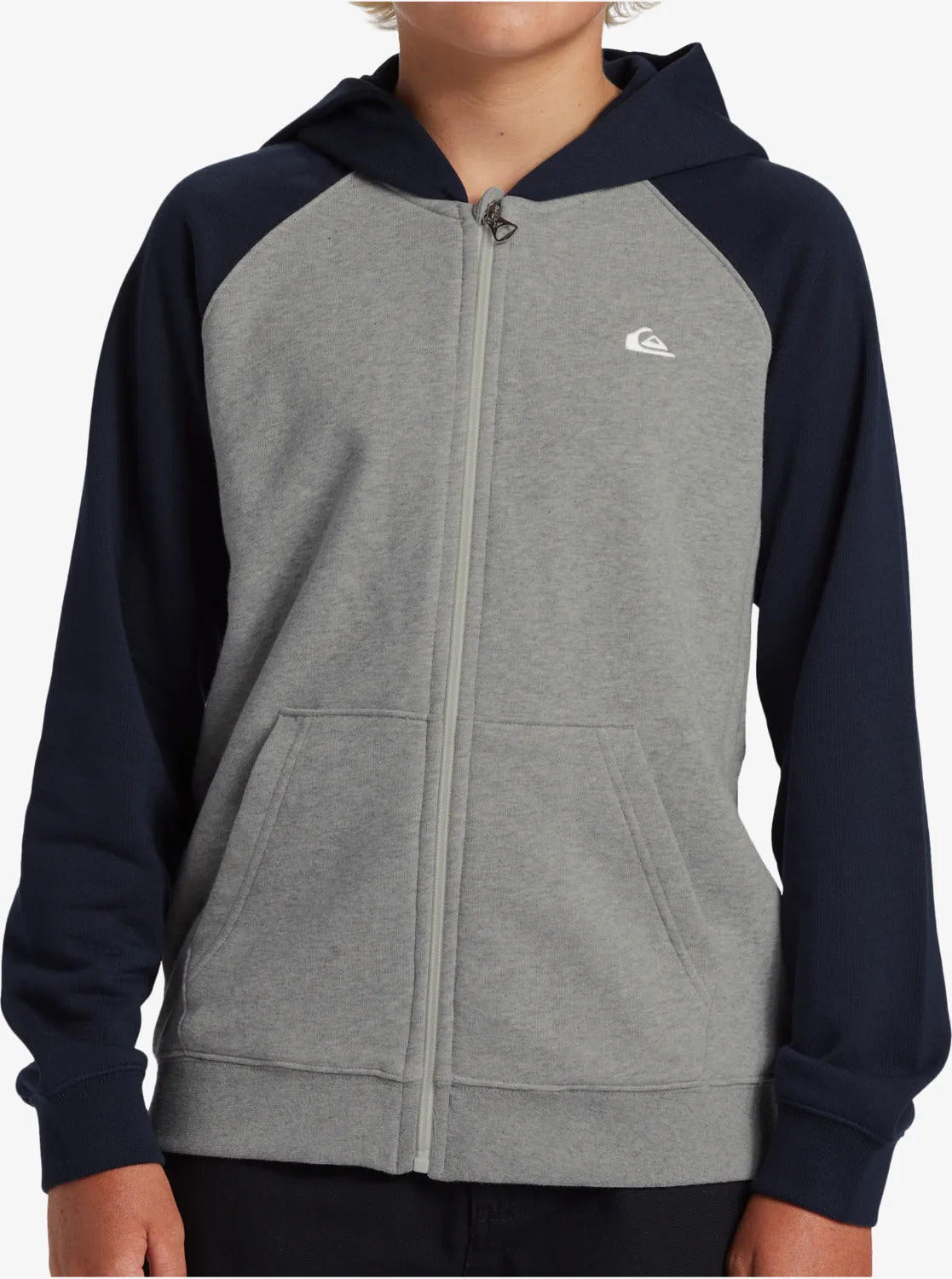 Boys 8-16 Easy Day Zip Pullover Sweatshirt - Dark Navy sold by Quiksilver product image thumbnail 5