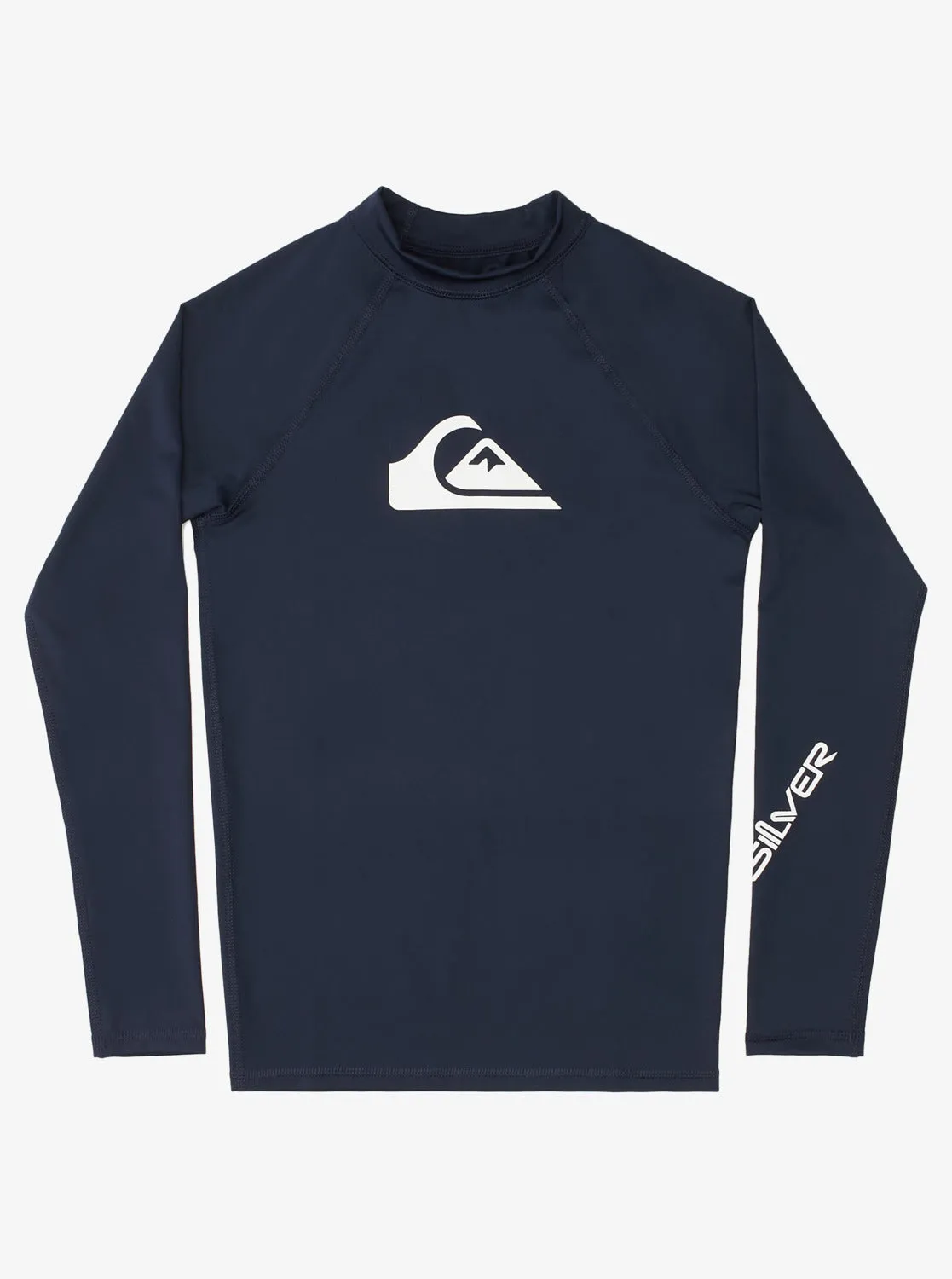 Boys 8-16 All Time Long Sleeve Upf 50 Rashguard - Navy Blazer sold by Quiksilver