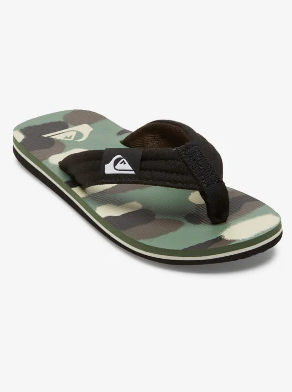 Boys 8-16 Boys 8-16 Molokai Layback Sandals - Black/Brown/Green sold by Quiksilver