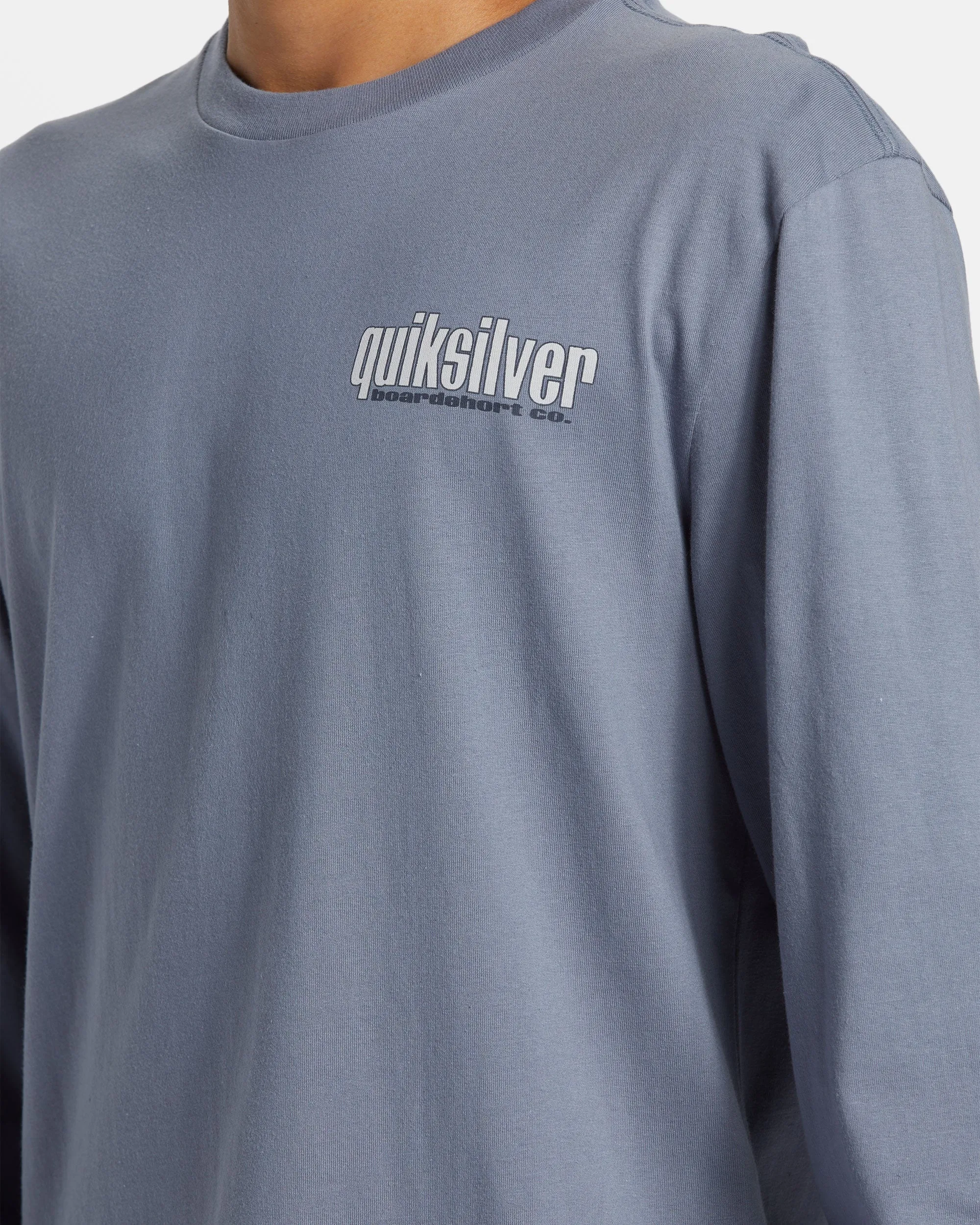Three Tree Long Sleeve T-Shirt - Flint Stone sold by Quiksilver product image thumbnail 5