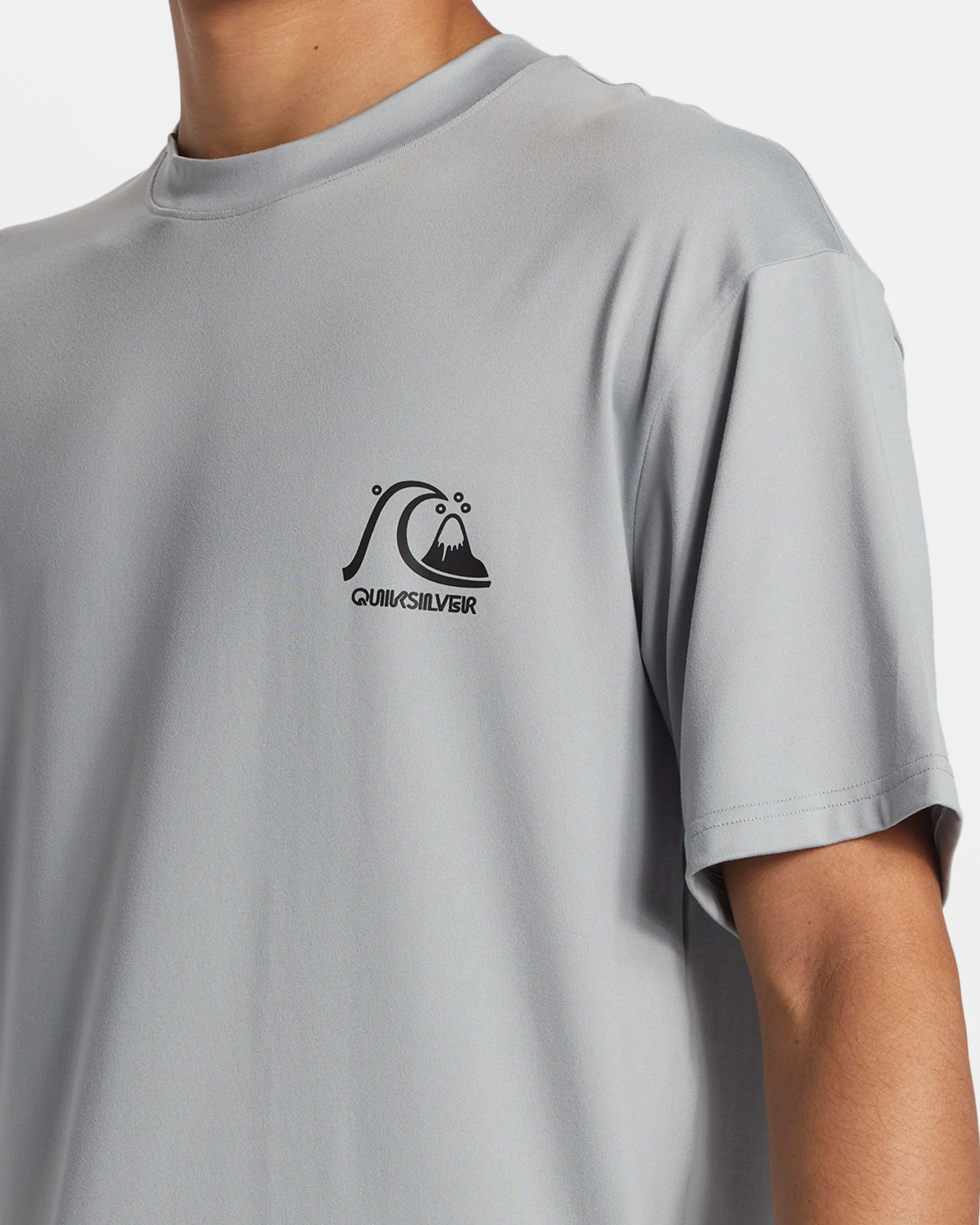 DNA Bubble Logo Short Sleeve Surf Tee - Quarry sold by Quiksilver product image thumbnail 5