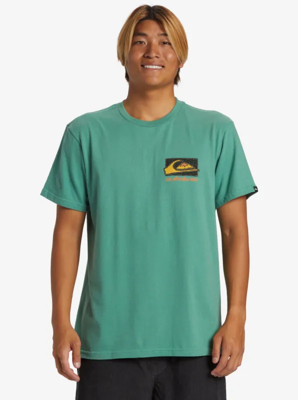 Spin Cycle T-Shirt - Frosty Spruce made by Quiksilver