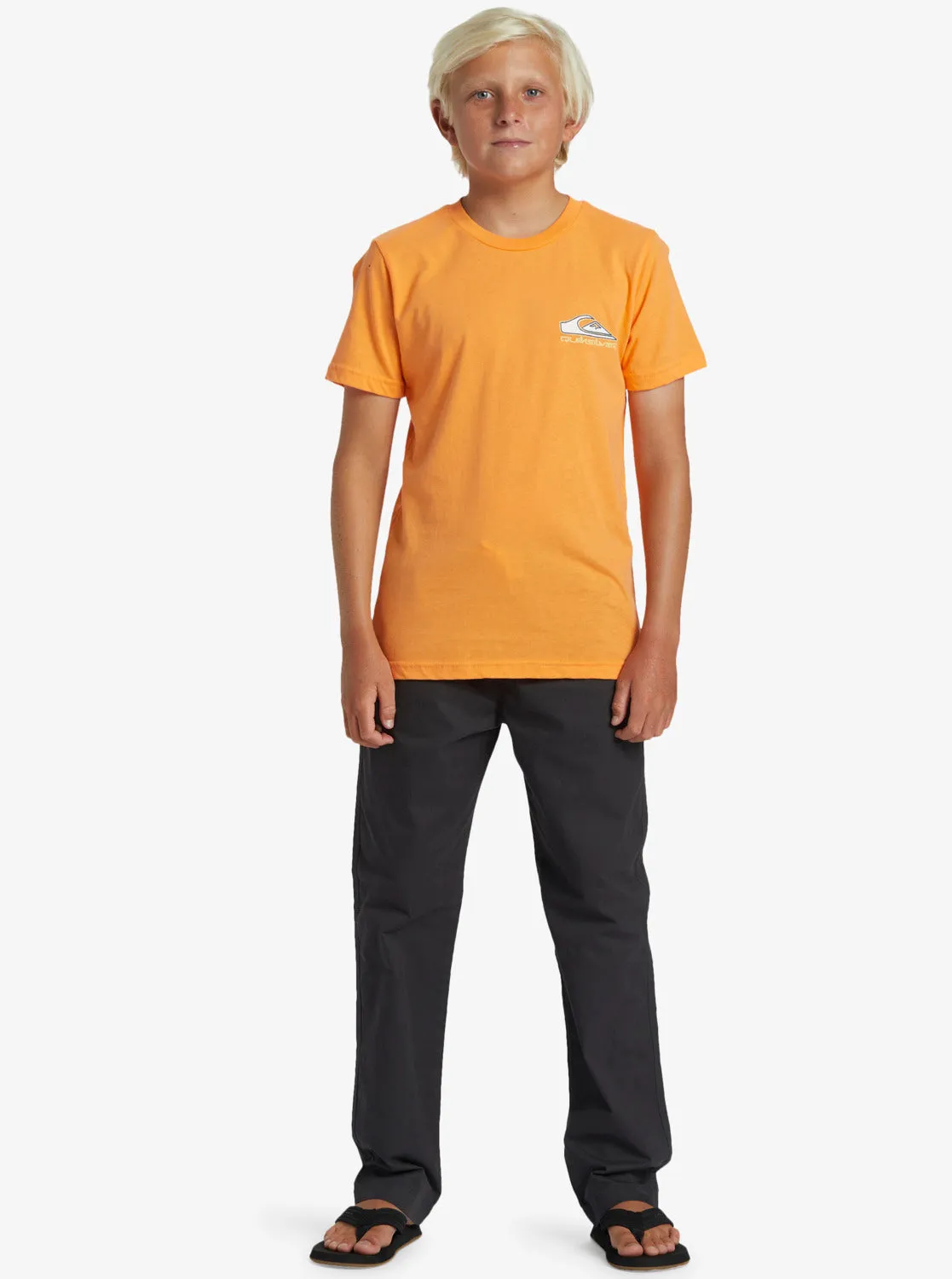 Boys 8-16 Step Up T-Shirt - Tangerine sold by Quiksilver product image thumbnail 4