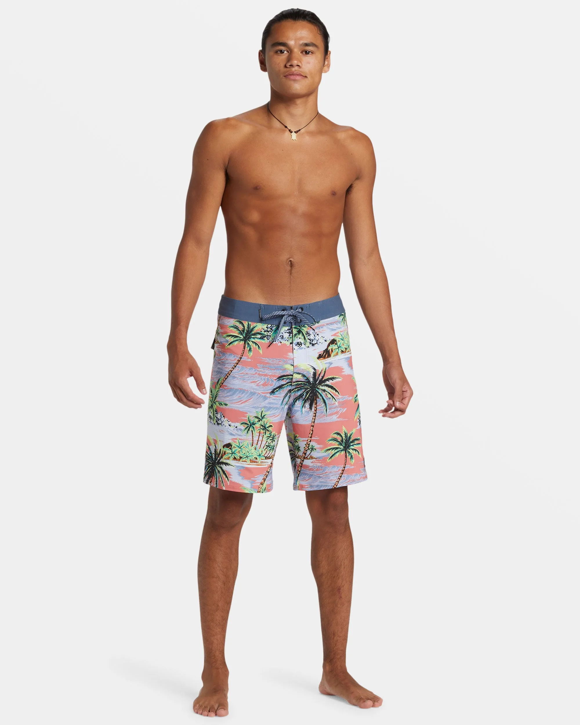 Surfsilk Straight Leg 19" Boardshorts - Spiced Coral sold by Quiksilver product image thumbnail 3