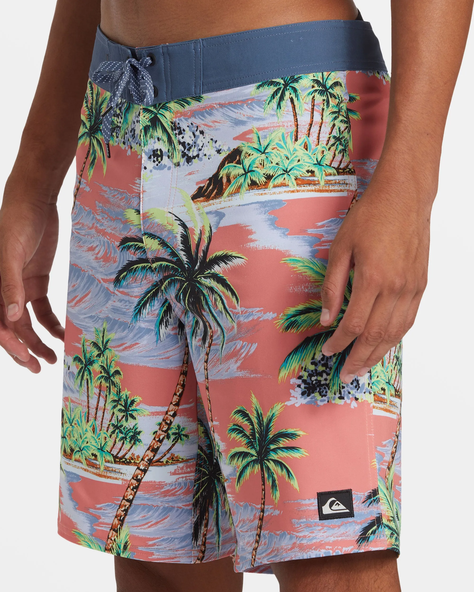 Surfsilk Straight Leg 19" Boardshorts - Spiced Coral sold by Quiksilver product image thumbnail 5