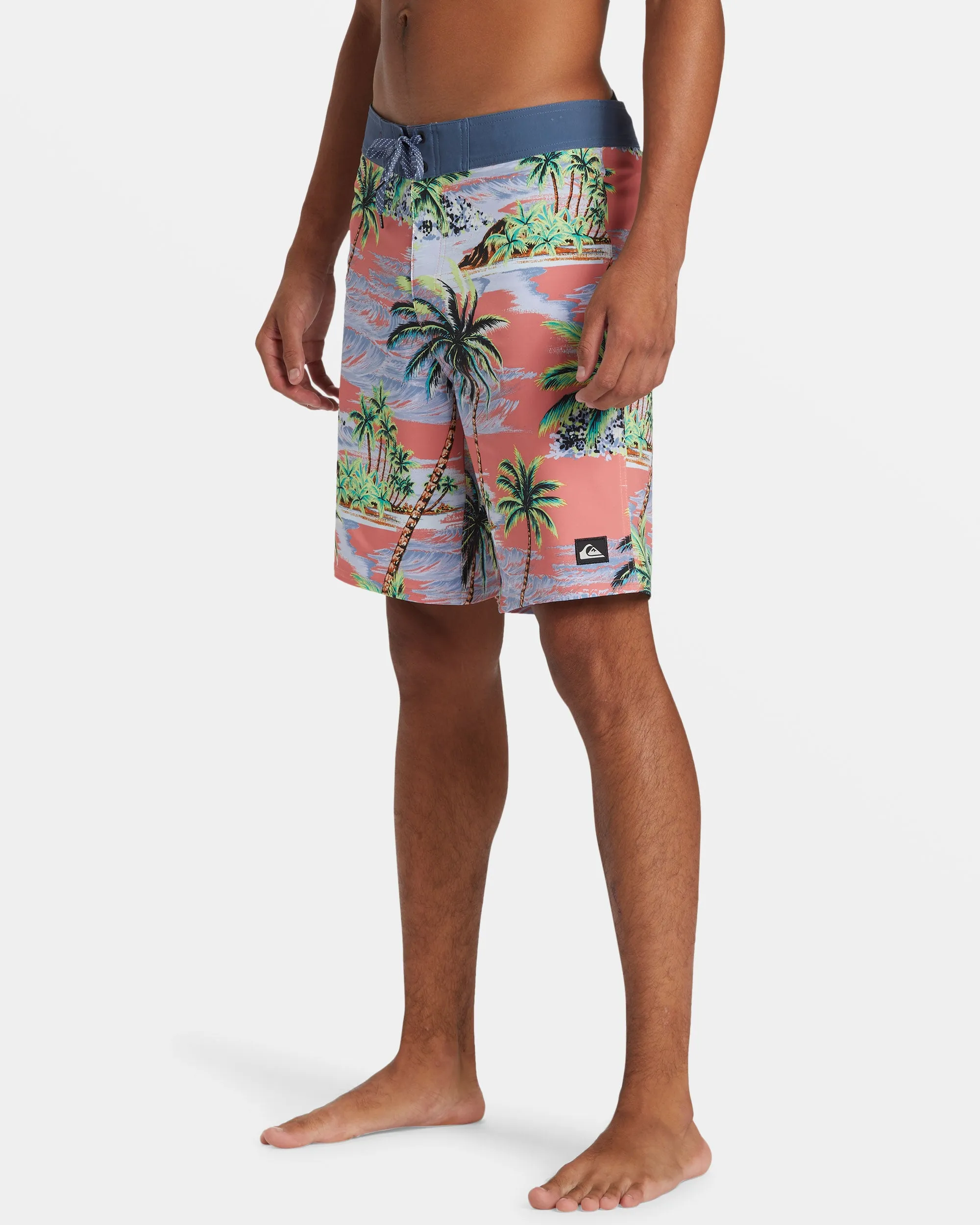 Surfsilk Straight Leg 19" Boardshorts - Spiced Coral sold by Quiksilver product image thumbnail 4