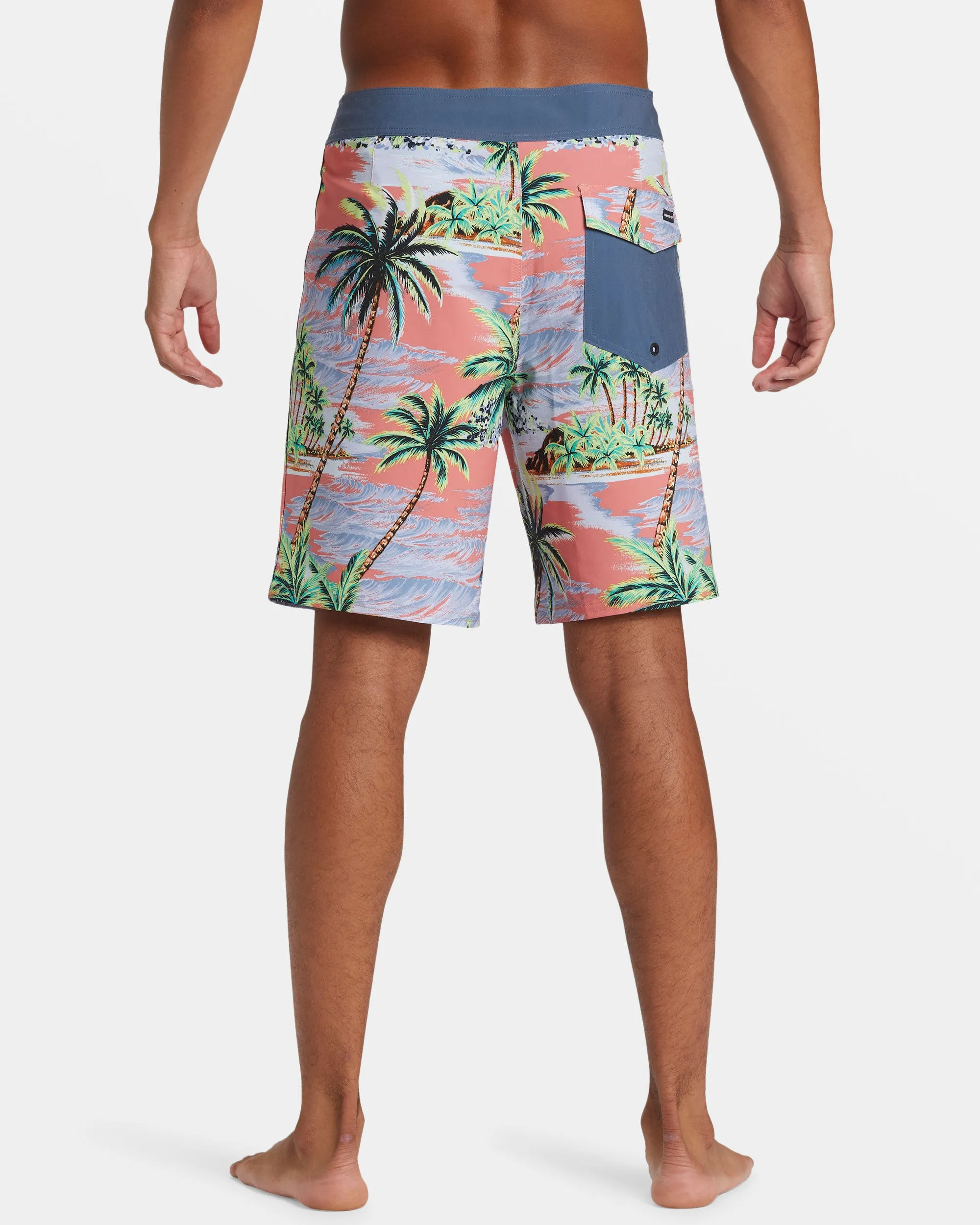 Surfsilk Straight Leg 19" Boardshorts - Spiced Coral sold by Quiksilver product image thumbnail 2