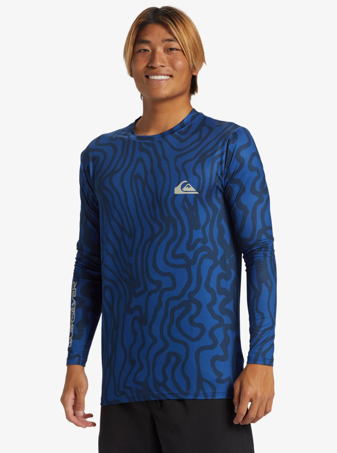 Everyday Long Sleeve Rashguard - Monaco Blue sold by Quiksilver product image thumbnail 4