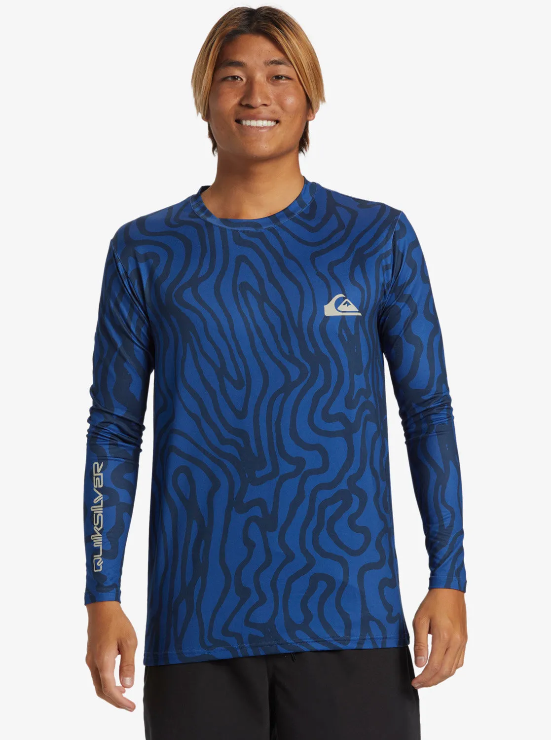 Everyday Long Sleeve Rashguard - Monaco Blue sold by Quiksilver product image thumbnail 3
