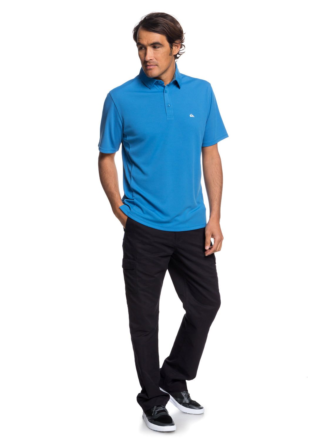 Waterman Water Short Sleeve Polo Shirt - Deep Water sold by Quiksilver product image thumbnail 4