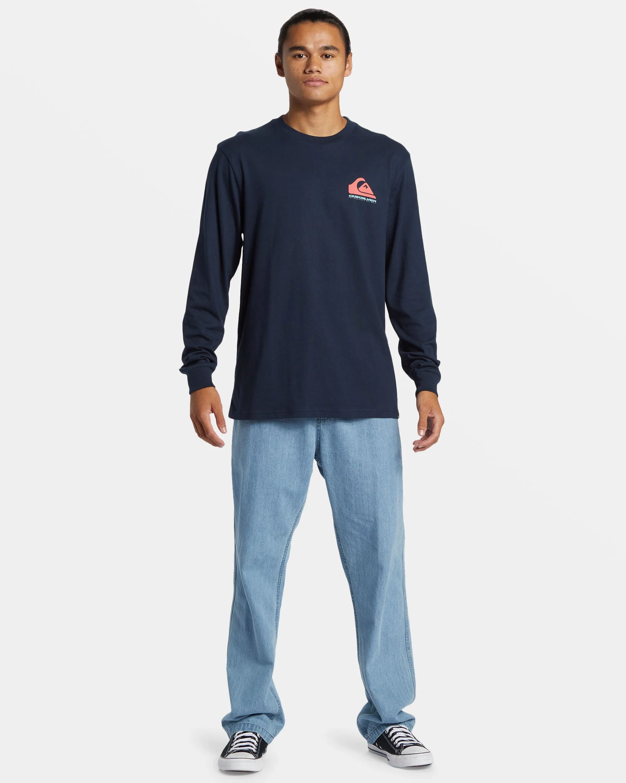 Eye On Horizon Long Sleeve T-Shirt - Dark Navy sold by Quiksilver product image thumbnail 3