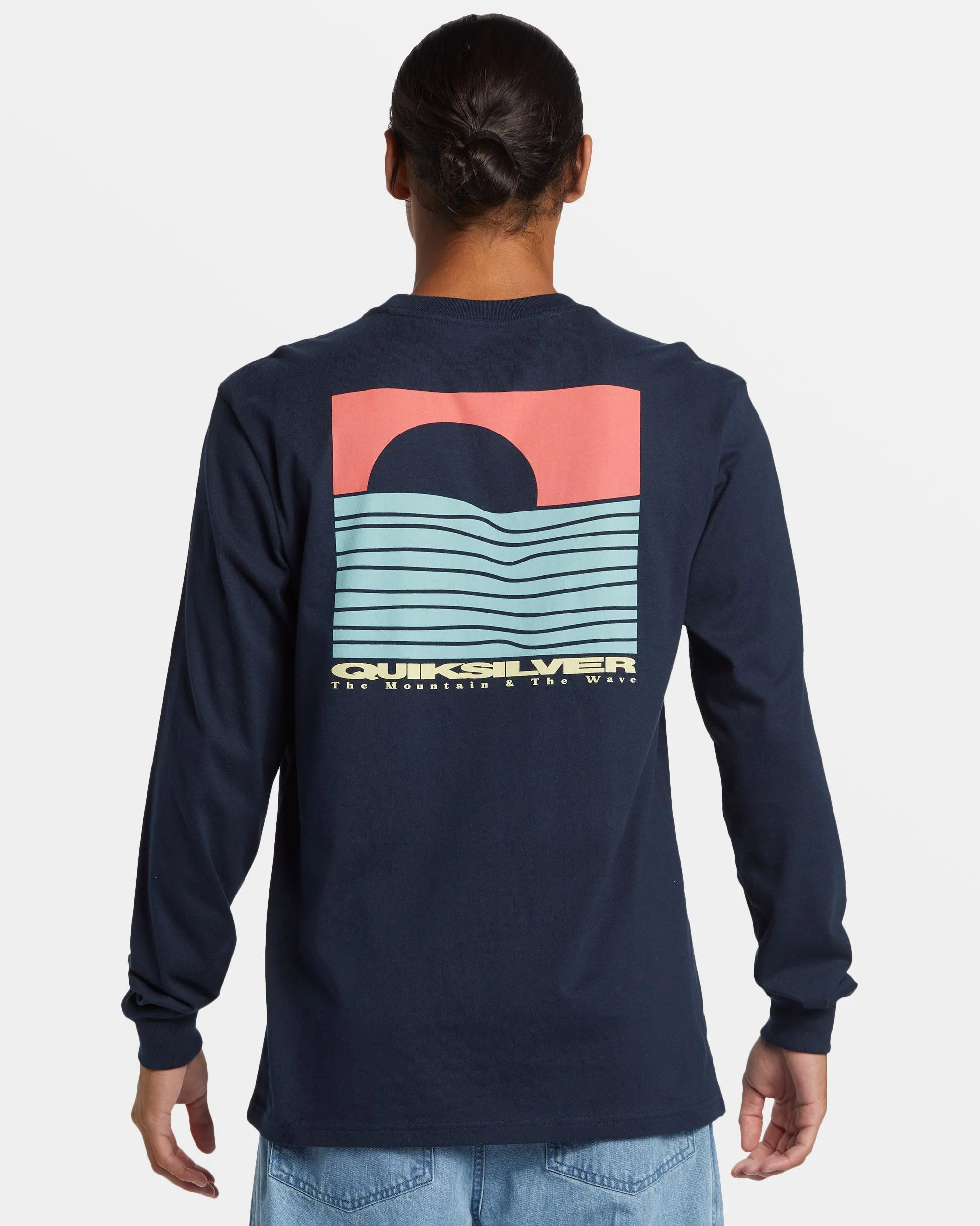Eye On Horizon Long Sleeve T-Shirt - Dark Navy sold by Quiksilver product image thumbnail 2