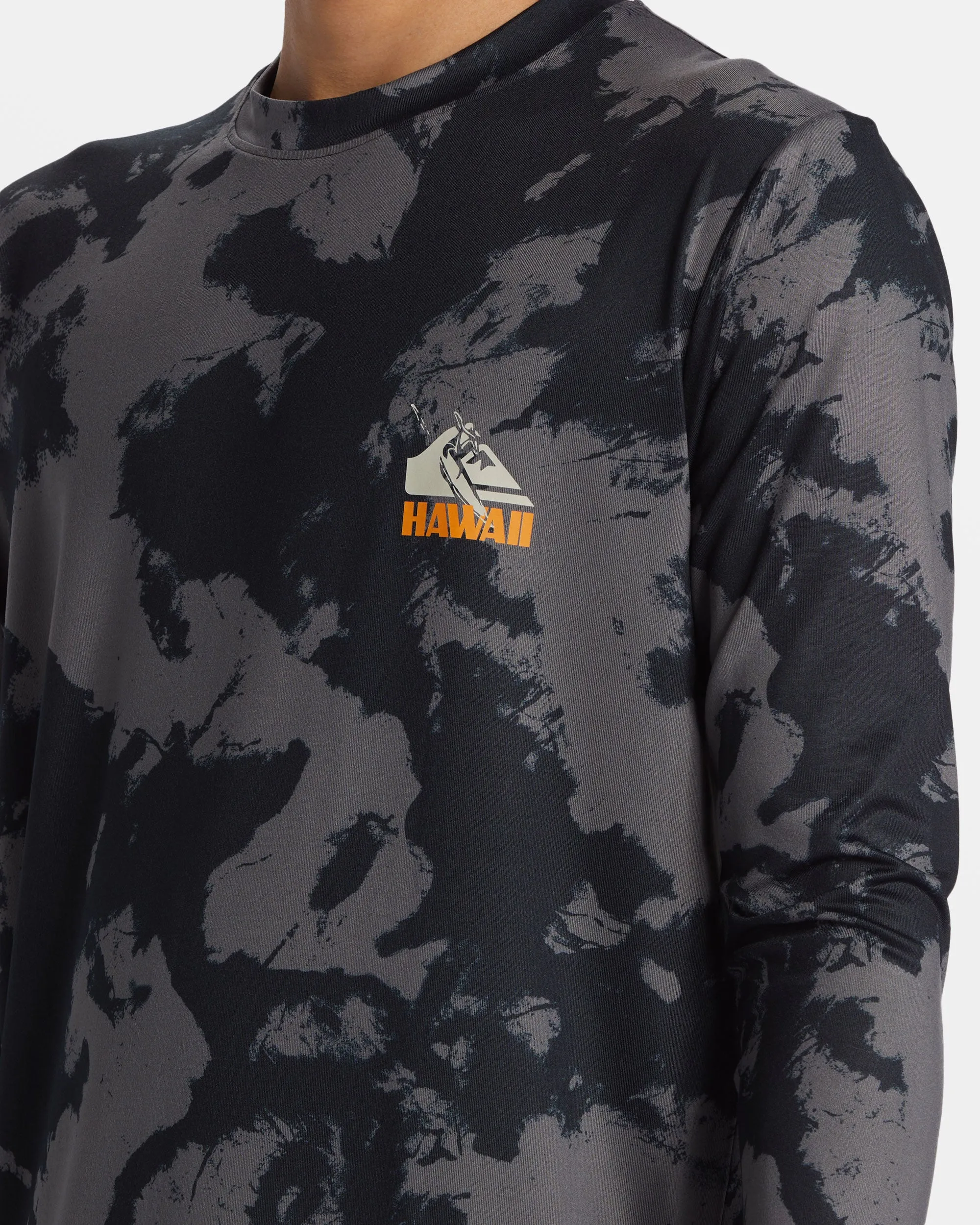 Petroglyph Long Sleeve Surf Tee - Hi Tie Dye sold by Quiksilver product image thumbnail 5