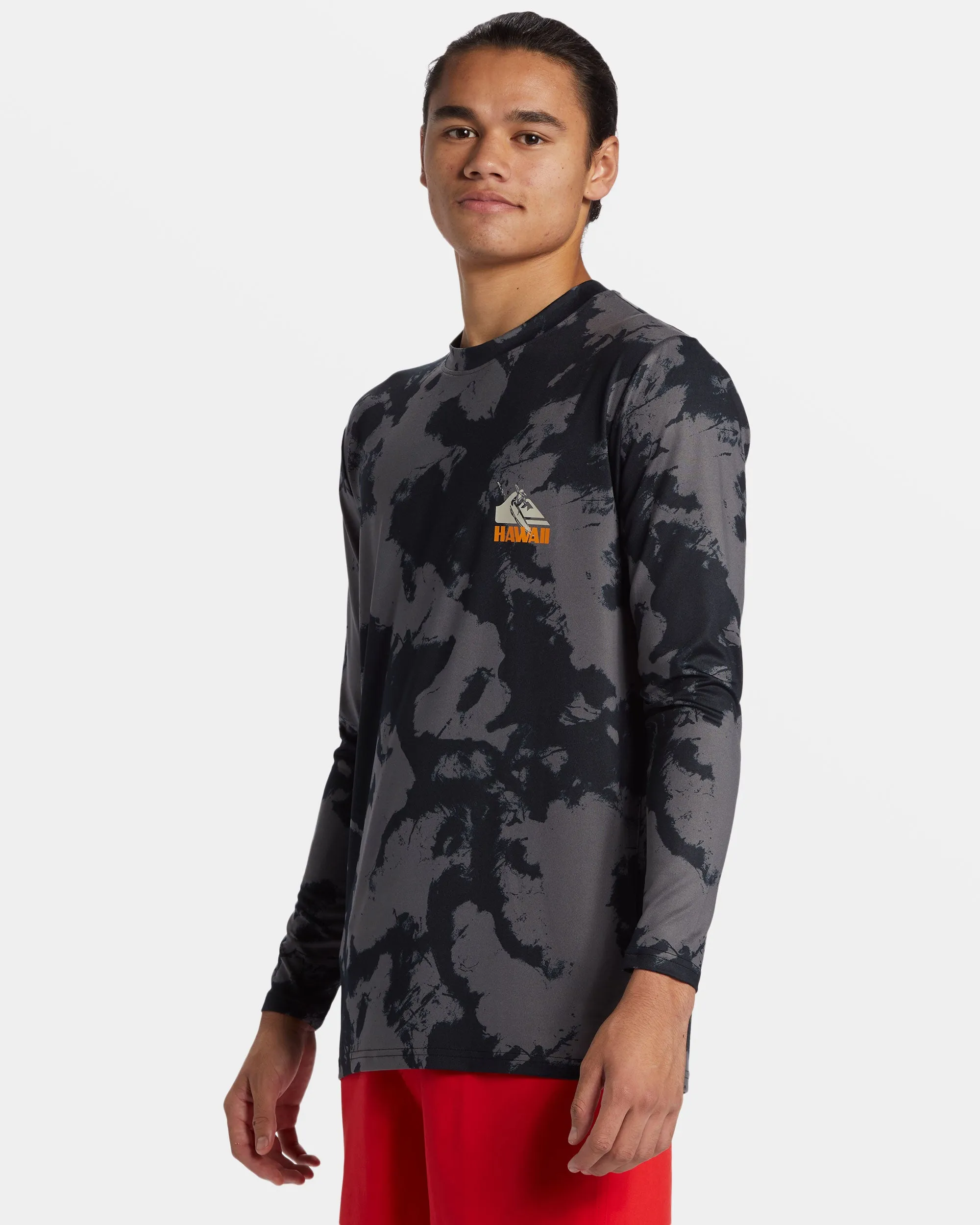 Petroglyph Long Sleeve Surf Tee - Hi Tie Dye sold by Quiksilver product image thumbnail 4