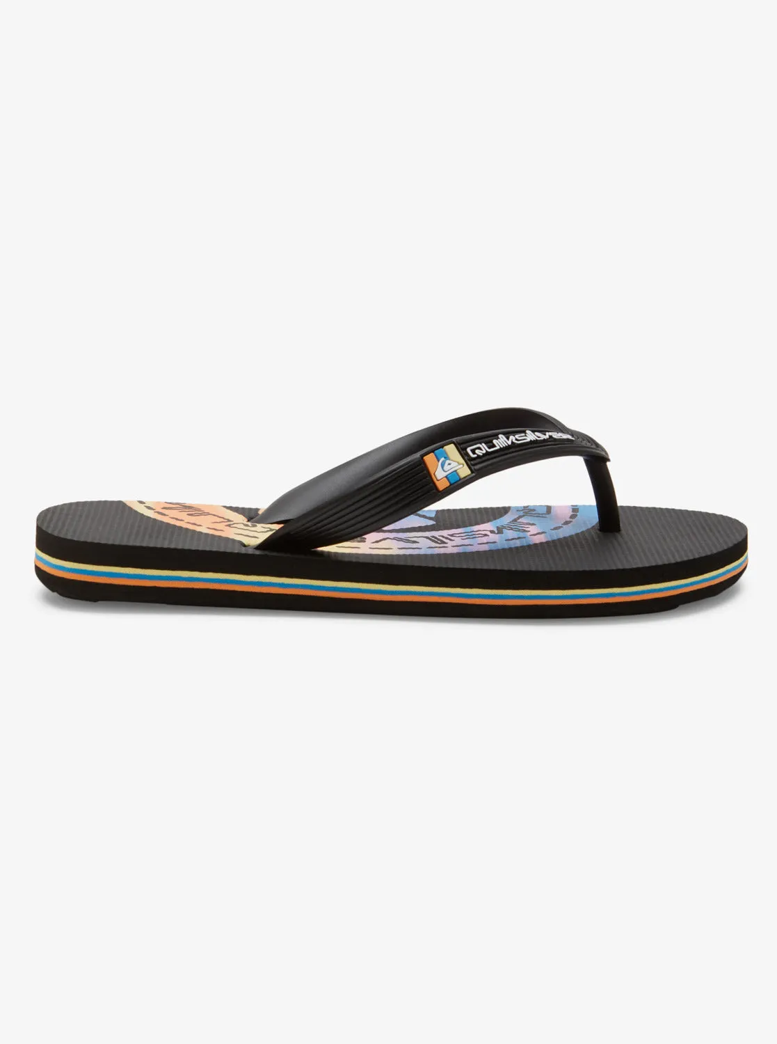 Boys 8-16 Molokai Art II Sandals - Black/White/Black sold by Quiksilver product image thumbnail 2