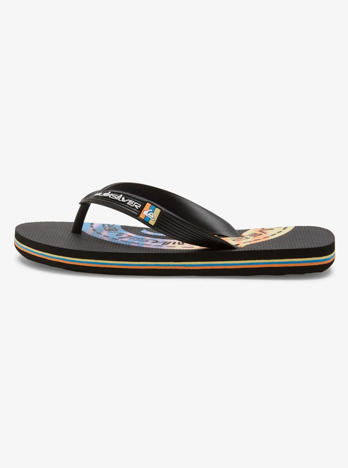 Boys 8-16 Molokai Art II Sandals - Black/White/Black sold by Quiksilver product image thumbnail 3