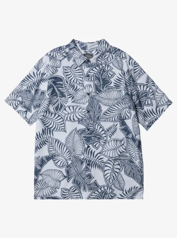 Waterman Siesta Short Sleeve Shirt - Major Blue sold by Quiksilver