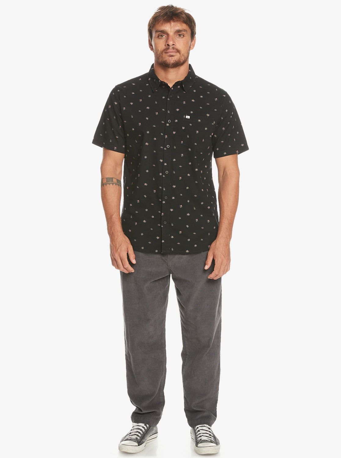 Minimo Short Sleeve Shirt - Black Minimo sold by Quiksilver product image thumbnail 4