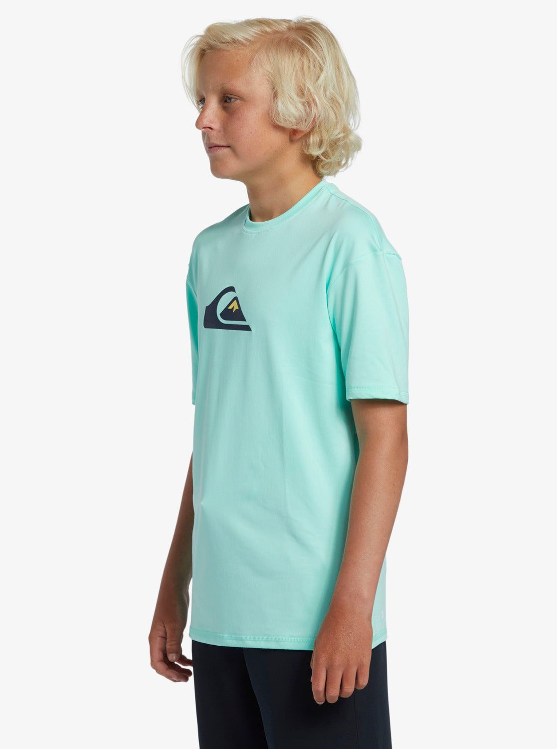 Boys 8-16 Solid Streak Long Sleeve - Beach Glass sold by Quiksilver product image thumbnail 2